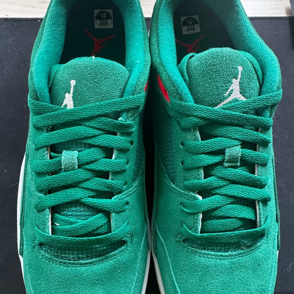 Jordan Green Athletic Shoes